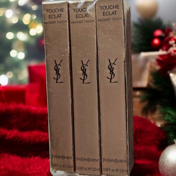 3x Yves Saint Laurent Touche Eclat Radiant Concealer - 5.5 Luminous Praline NIB - Picture 1 of 4